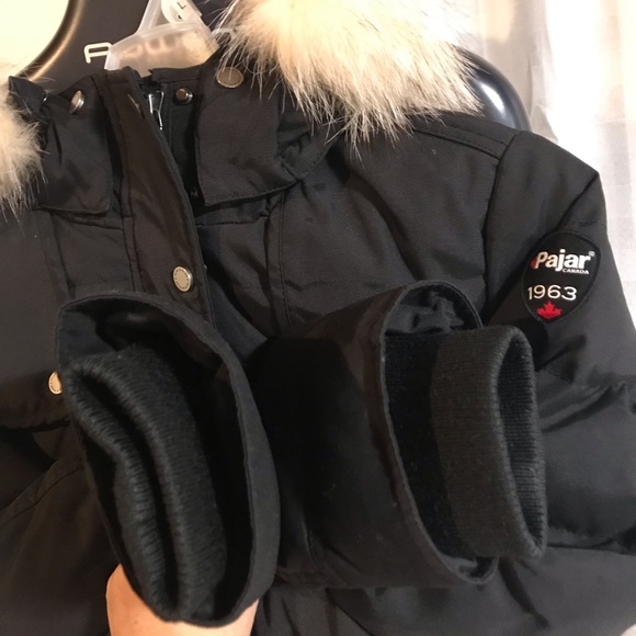 Pajar Women's Hypoallergenic Down Parka- Real Fox Fur - Picture 9 of 11